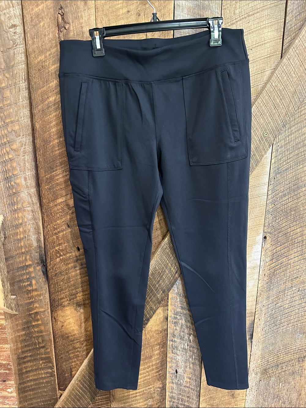 Women’s Ridgecut Toughwear Black Stretch Pants Size Large H04